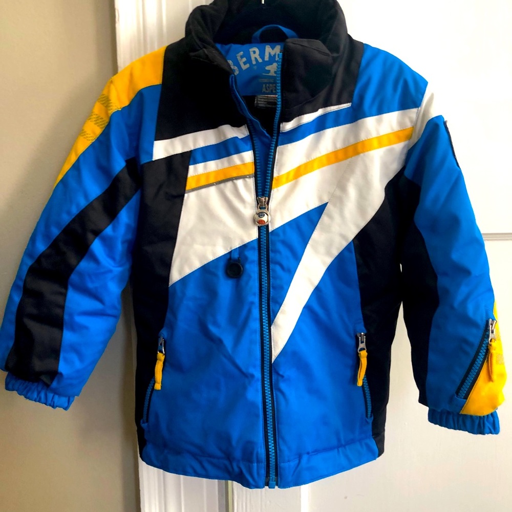 Boys Obermeyer Ski/Winter Jacket with Hood - EUC